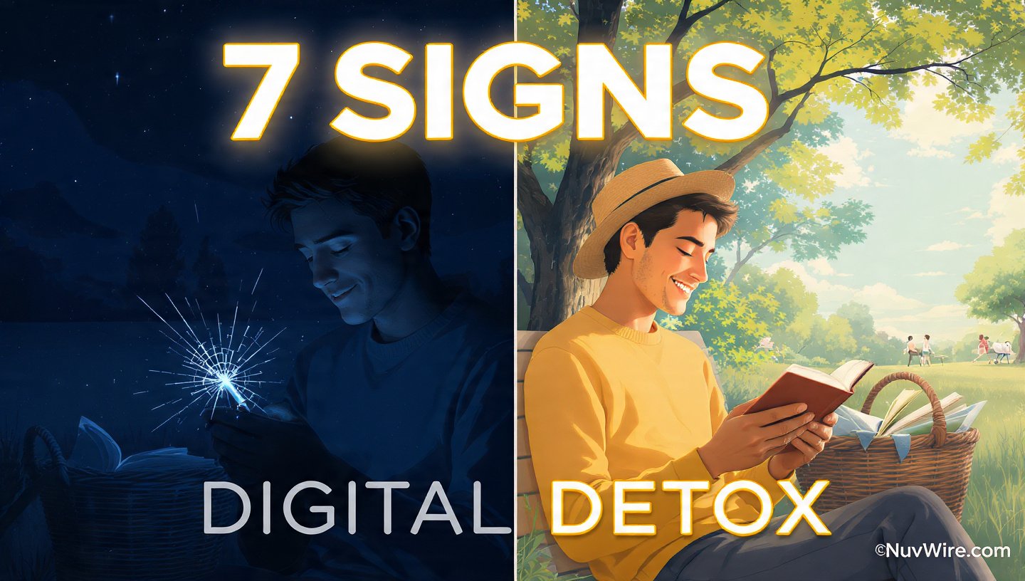 7 signs you need a digital detox from phone addiction