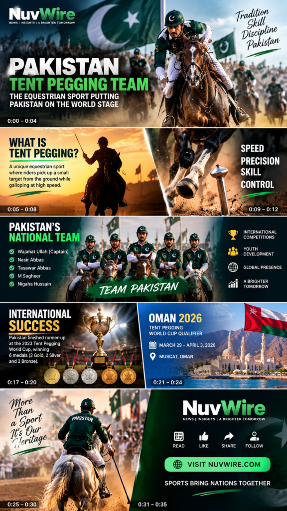 Pakistan Tent Pegging Team representing Pakistan in international equestrian sport