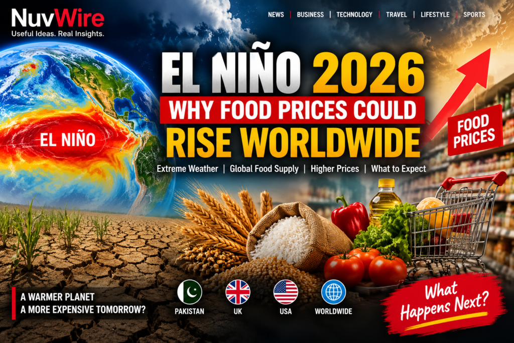 El Niño 2026 could impact global food prices