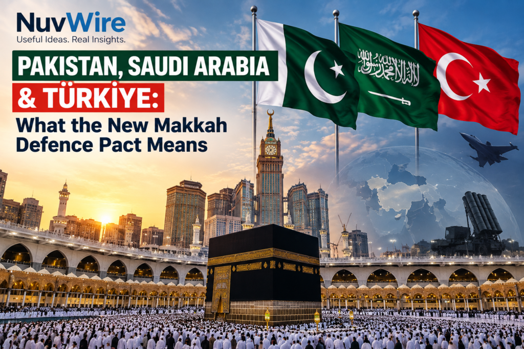 Makkah Defence Pact involving Pakistan Saudi Arabia and Türkiye in 2026