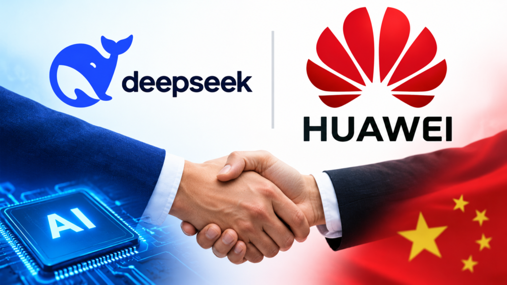 DeepSeek and Huawei collaboration in the AI chip technology race