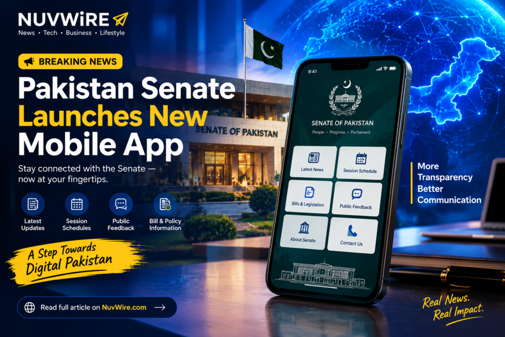 Pakistan Senate launches new mobile app as part of digital transformation