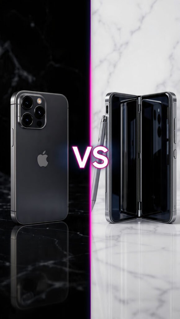 iPhone Duo vs Samsung Galaxy Fold 6 comparison 2026 foldable phones